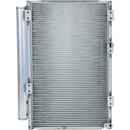 Denso Air Conditioning Condenser Parallel Flow Inlet Pad Outlet Pad CNX9510 AIR CONDITIONING CONDENSER DENSO - Micks Gone Bush