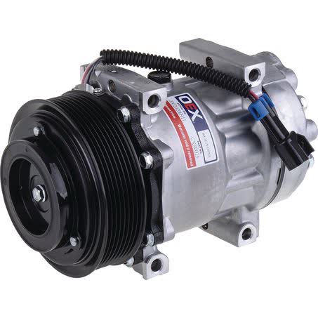 OEX Air Conditioning Compressor 12V 8 Groove Direct Mount Sanden Style CXS0015 AIR CONDITIONING COMPRESSOR OEX - Micks Gone Bush