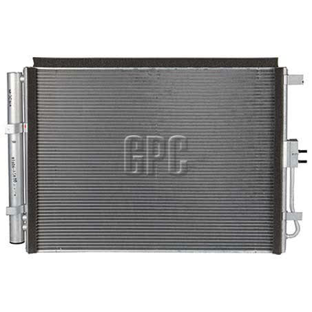 Hanon System HCC Air Conditioning Condenser Parallel Flow Subcooled Inlet Pad Outlet Pad CNX994 AIR CONDITIONING CONDENSER HANON SYSTEM - Micks Gone Bush