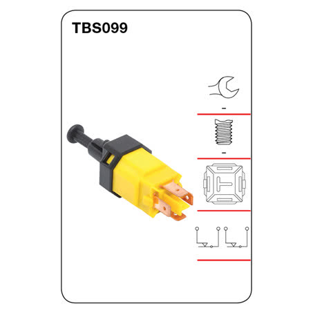 Tridon Stop Light Switch TBS099 Dual Circuit Normally Closed SWITCH TRIDON - Micks Gone Bush
