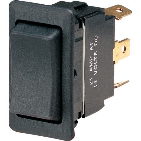 Narva Heavy Duty Rocker Switch Momentary On/off/momentary On Dpdt 20A 12V Part No. 63044BL SWITCH NARVA - Micks Gone Bush