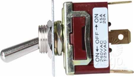 Revolution Toggle Switch On/off/on Spdt 20A 12V 3 Terminals Part No. 56-90124BLR SWITCH REVOLUTION - Micks Gone Bush