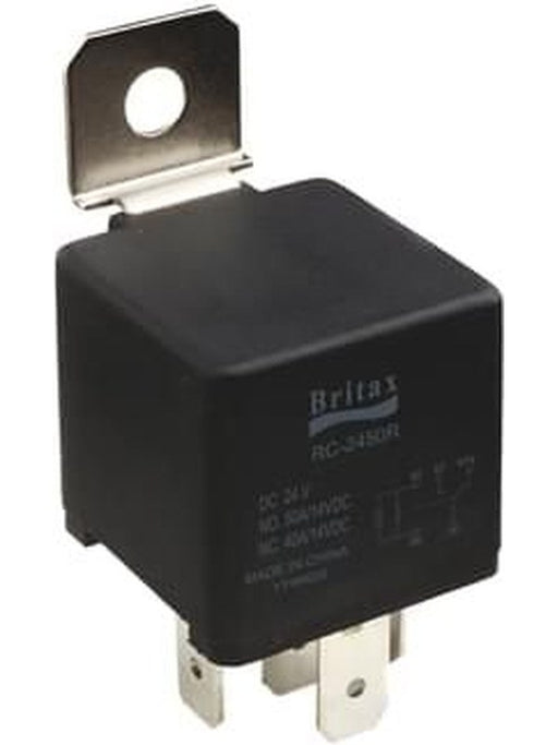 Britax Relay Mini 12V 40A 5 Pin N/O Contacts Spst Resistor R5-1240RBX Relays Britax - Micks Gone Bush