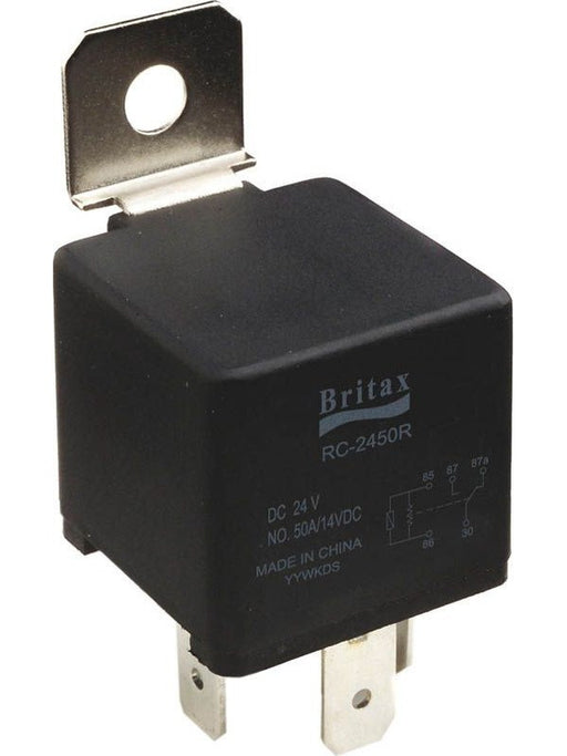Britax Relay Mini 12V 40A 5 Pin N/O Spst Resistor Protected Boxed RA-1240RBX Relays Britax - Micks Gone Bush