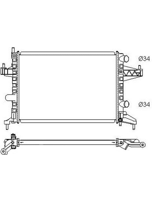 Alcius Radiator RADH076A Alcius - Micks Gone Bush