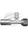 Atco Fitting Female O-Ring 8 X St W/R134A Valve RB1302-3 ATCO - Micks Gone Bush