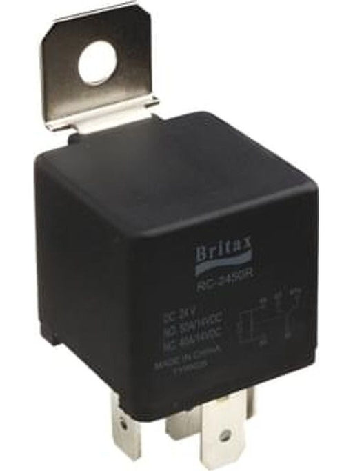 Britax Relay Mini 6V 30/40A 5 Pin Change Over Spdt Resistor RC-630RB Relays Britax - Micks Gone Bush