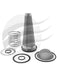 Denso Receiver Driers Rebuild Kit Suits Bus & Coach 440700-0030 RD8005 Denso - Micks Gone Bush