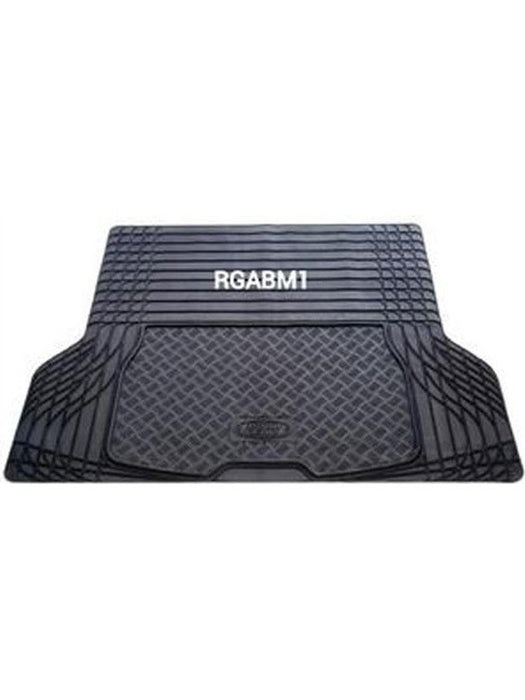 Road Gear Universal HD Rubber Trunk Boot Mat 1410mm x 1090mm Black RGABM1 Road Gear ROAD GEAR - Micks Gone Bush