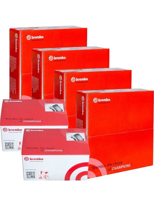 Brembo Front & Rear Disc Brake Rotors + Brake Pads MGB-KIT-BEB-2950 Brembo - Micks Gone Bush