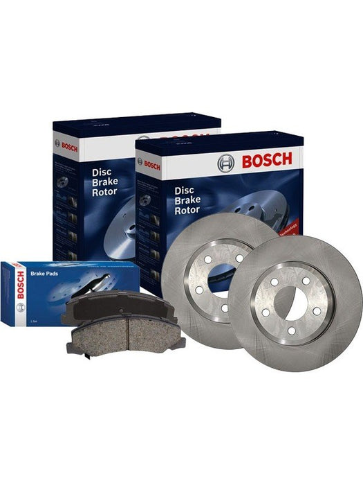 Bosch Rear Disc Brake Rotors + Blue Brake Pads MGB-KIT-BOS-3 Bosch - Micks Gone Bush