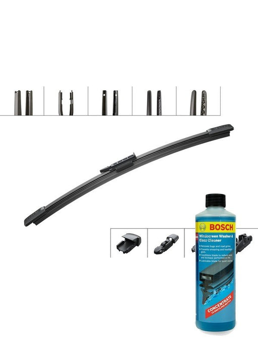 Bosch Wiper Blade 240mm + Windshield Washer Fluid MGB-KIT-BOS-8197 Bosch - Micks Gone Bush
