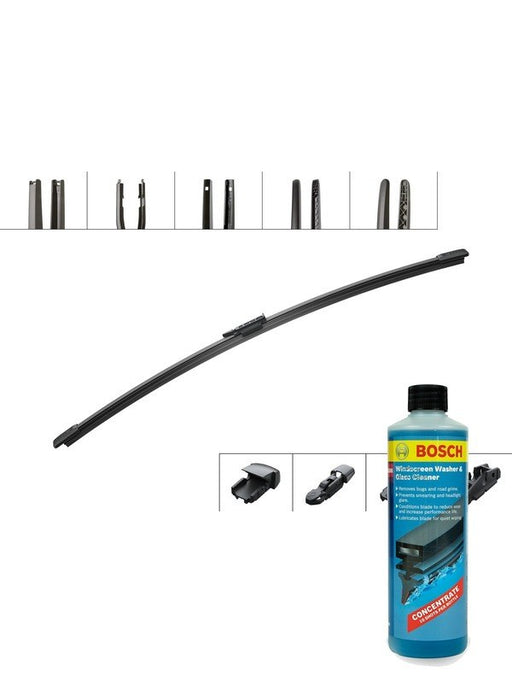 Bosch Wiper Blade 400mm + Windshield Washer Fluid MGB-KIT-BOS-8204 Bosch - Micks Gone Bush