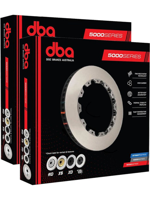2 x DBA Disc Brake Rotor Ring Standard 5000 Series 308mm MGB-KIT-DBA-7003 DBA - Micks Gone Bush