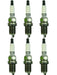 6 x Denso HP Nickel Twin Tip TT Spark Plugs K16TT MGB-KIT-DSP-454 Denso Spark Plugs - Micks Gone Bush