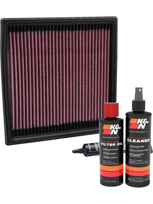K&N Air Filter DU-0900 + Recharge Kit MGB-KIT-KNN-1080 K&N - Micks Gone Bush
