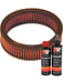 K&N Air Filter E-2601 + Recharge Kit MGB-KIT-KNN-1222 K&N - Micks Gone Bush