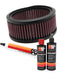 K&N Air Filter E-3971 + Recharge Kit MGB-KIT-KNN-1335 K&N - Micks Gone Bush
