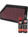 K&N Air Filter 33-2200 + Recharge Kit MGB-KIT-KNN-146 K&N - Micks Gone Bush