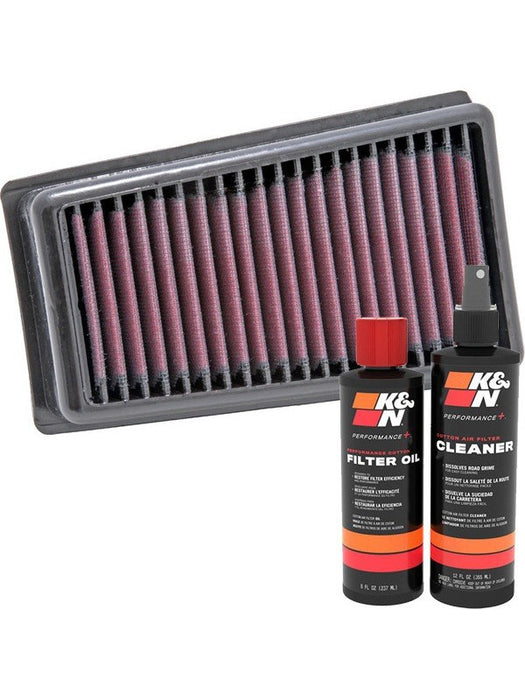 K&N Air Filter KT-6908 + Recharge Kit MGB-KIT-KNN-1581 K&N - Micks Gone Bush