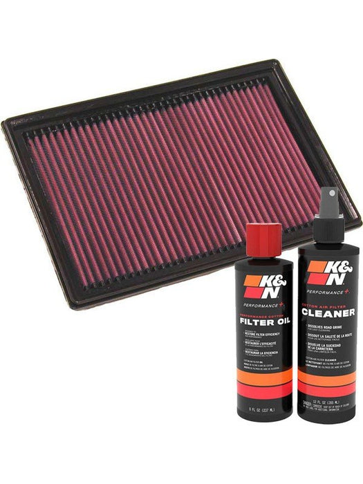 K&N Air Filter 33-2293 + Recharge Kit MGB-KIT-KNN-210 K&N - Micks Gone Bush
