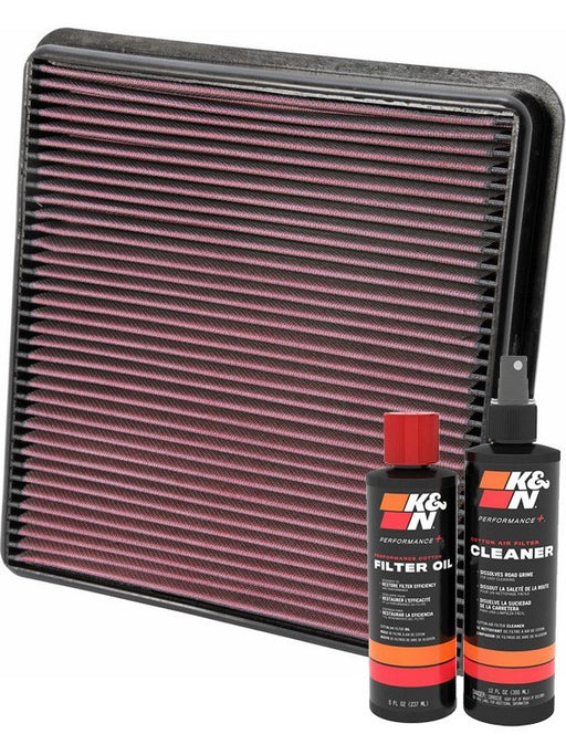 K&N Air Filter 33-2387 + Recharge Kit MGB-KIT-KNN-290 K&N - Micks Gone Bush