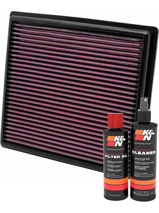 K&N Air Filter 33-2443 + Recharge Kit MGB-KIT-KNN-340 K&N - Micks Gone Bush