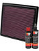 K&N Air Filter 33-2443 + Recharge Kit MGB-KIT-KNN-340 K&N - Micks Gone Bush