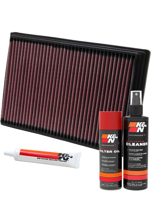 K&N Air Filter 33-2649 + Aerosol Recharge Kit MGB-KIT-KNN-3647 K&N - Micks Gone Bush