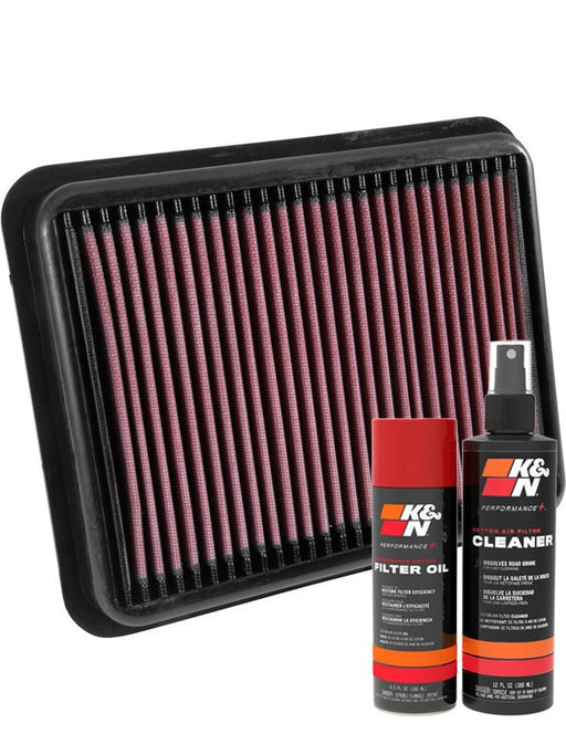 K&N Air Filter 33-3062 + Aerosol Recharge Kit MGB-KIT-KNN-3844 K&N - Micks Gone Bush