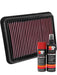 K&N Air Filter 33-3062 + Aerosol Recharge Kit MGB-KIT-KNN-3844 K&N - Micks Gone Bush