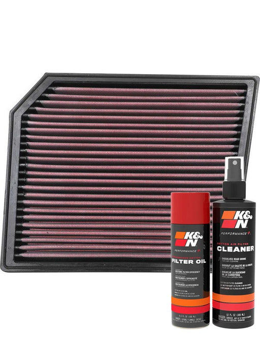 K&N Air Filter 33-5111 + Aerosol Recharge Kit MGB-KIT-KNN-4028 K&N - Micks Gone Bush