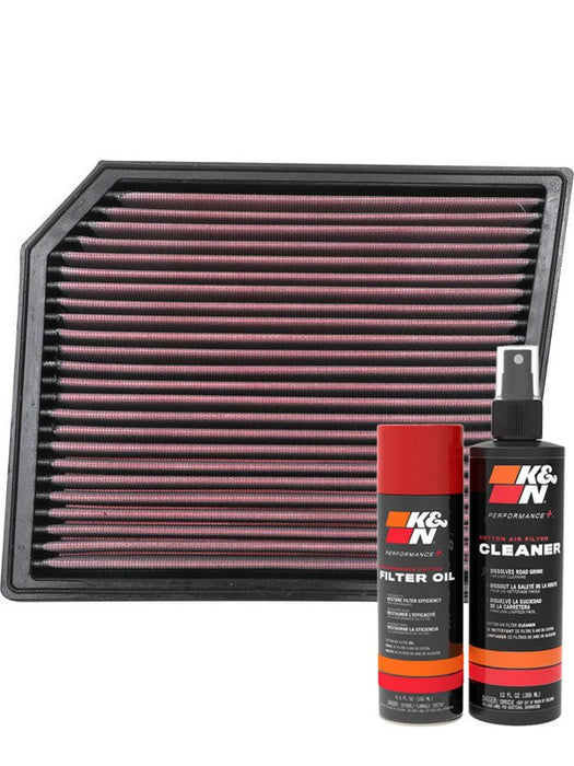 K&N Air Filter 33-5111 + Aerosol Recharge Kit MGB-KIT-KNN-4028 K&N - Micks Gone Bush
