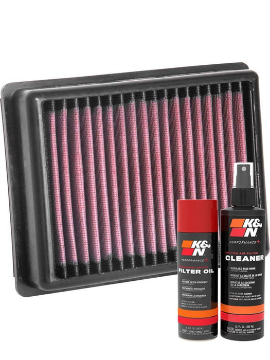 K&N Air Filter TB-1216 + Aerosol Recharge Kit MGB-KIT-KNN-5387 K&N - Micks Gone Bush