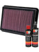 K&N Air Filter 33-2980 + Recharge Kit MGB-KIT-KNN-542 K&N - Micks Gone Bush