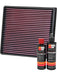 K&N Air Filter 33-3002 + Recharge Kit MGB-KIT-KNN-560 K&N - Micks Gone Bush