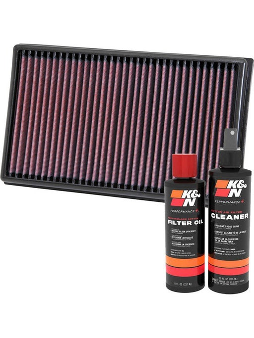 K&N Air Filter 33-3005 + Recharge Kit MGB-KIT-KNN-563 K&N - Micks Gone Bush
