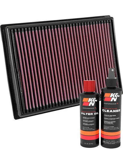 K&N Air Filter 33-3045 + Recharge Kit MGB-KIT-KNN-593 K&N - Micks Gone Bush