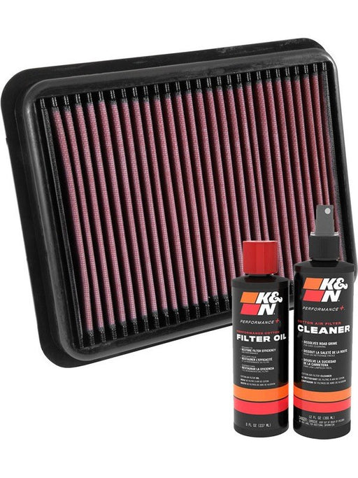 K&N Air Filter 33-3062 + Recharge Kit MGB-KIT-KNN-609 K&N - Micks Gone Bush