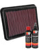 K&N Air Filter 33-3062 + Recharge Kit MGB-KIT-KNN-609 K&N - Micks Gone Bush