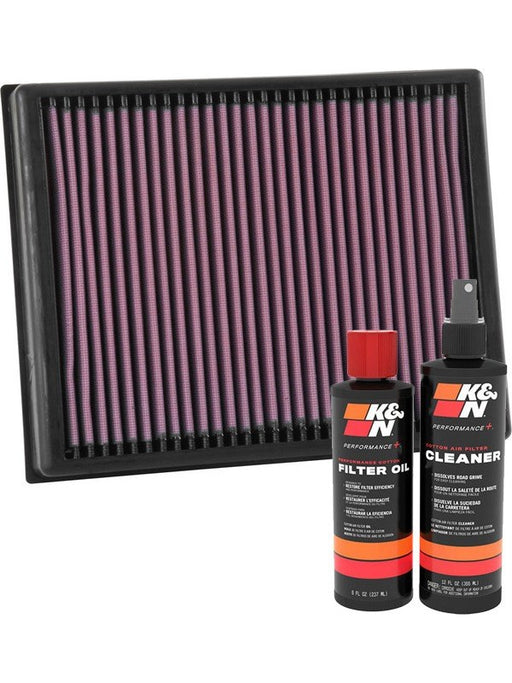 K&N Air Filter 33-3086 + Recharge Kit MGB-KIT-KNN-631 K&N - Micks Gone Bush