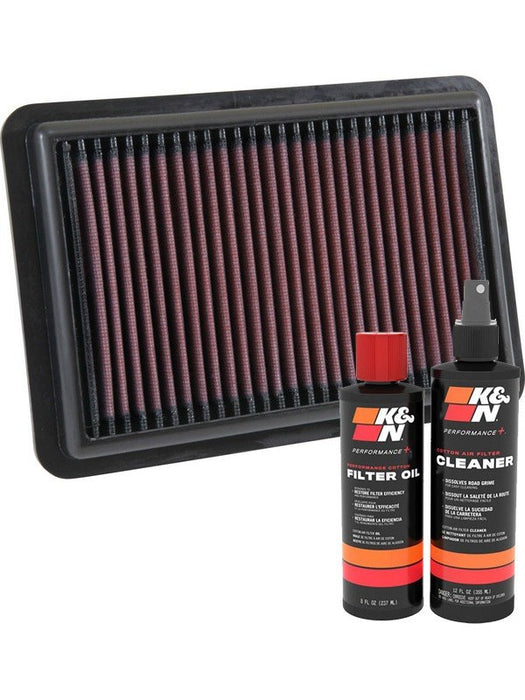 K&N Air Filter 33-5050 + Recharge Kit MGB-KIT-KNN-733 K&N - Micks Gone Bush