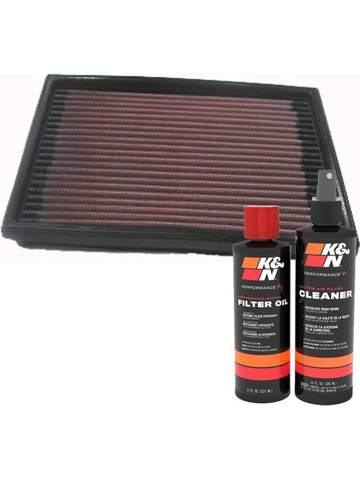 K&N Air Filter 33-2098 + Recharge Kit MGB-KIT-KNN-73 K&N - Micks Gone Bush