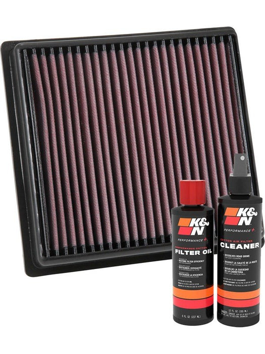 K&N Air Filter 33-5064 + Recharge Kit MGB-KIT-KNN-747 K&N - Micks Gone Bush