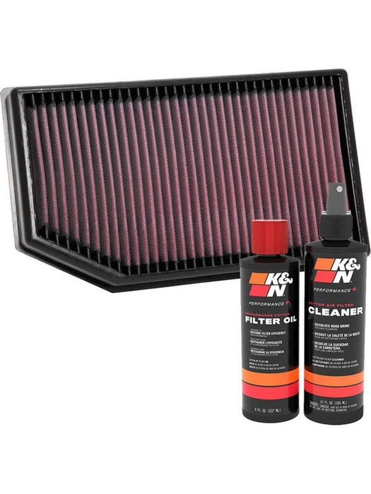 K&N Air Filter 33-5076 + Recharge Kit MGB-KIT-KNN-759 K&N - Micks Gone Bush