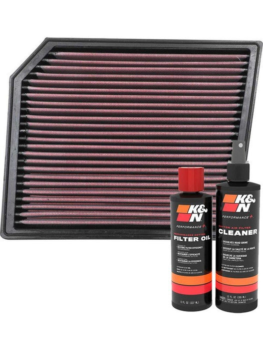 K&N Air Filter 33-5111 + Recharge Kit MGB-KIT-KNN-793 K&N - Micks Gone Bush