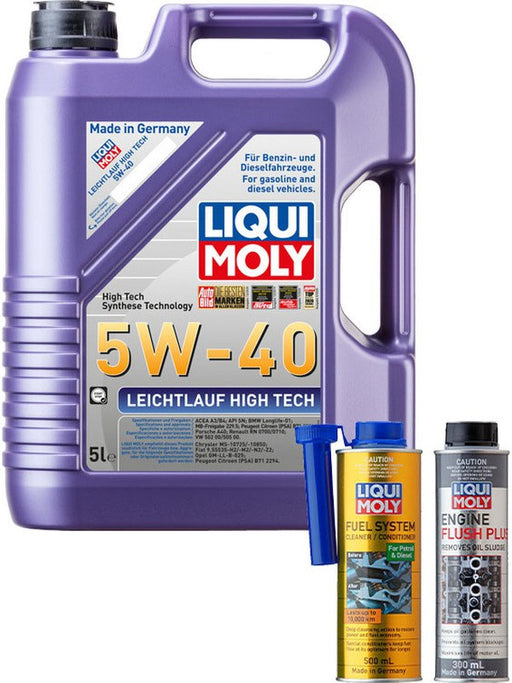 Liqui Moly Leichtlauf High Tech 5W-40 5L + Gold Service Kit MGB-KIT-LQM-101 Liqui Moly - Micks Gone Bush