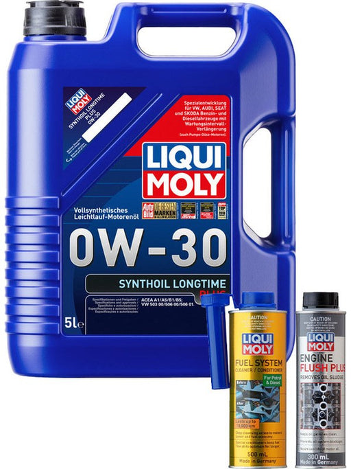 Liqui Moly Synthoil Longtime Plus 0W-30 5L + Gold Service Kit MGB-KIT-LQM-103 Liqui Moly - Micks Gone Bush