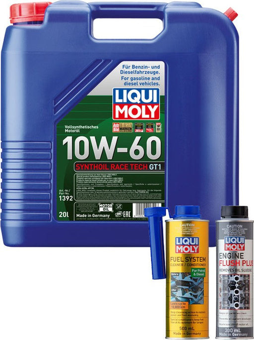 Liqui Moly Synthoil Race Tech GT1 10W-60 20L + Gold Service Kit MGB-KIT-LQM-108 Liqui Moly - Micks Gone Bush