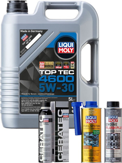 Liqui Moly Top Tec 4600 5W-30 5L + Platinum Service Kit MGB-KIT-LQM-128 Liqui Moly - Micks Gone Bush